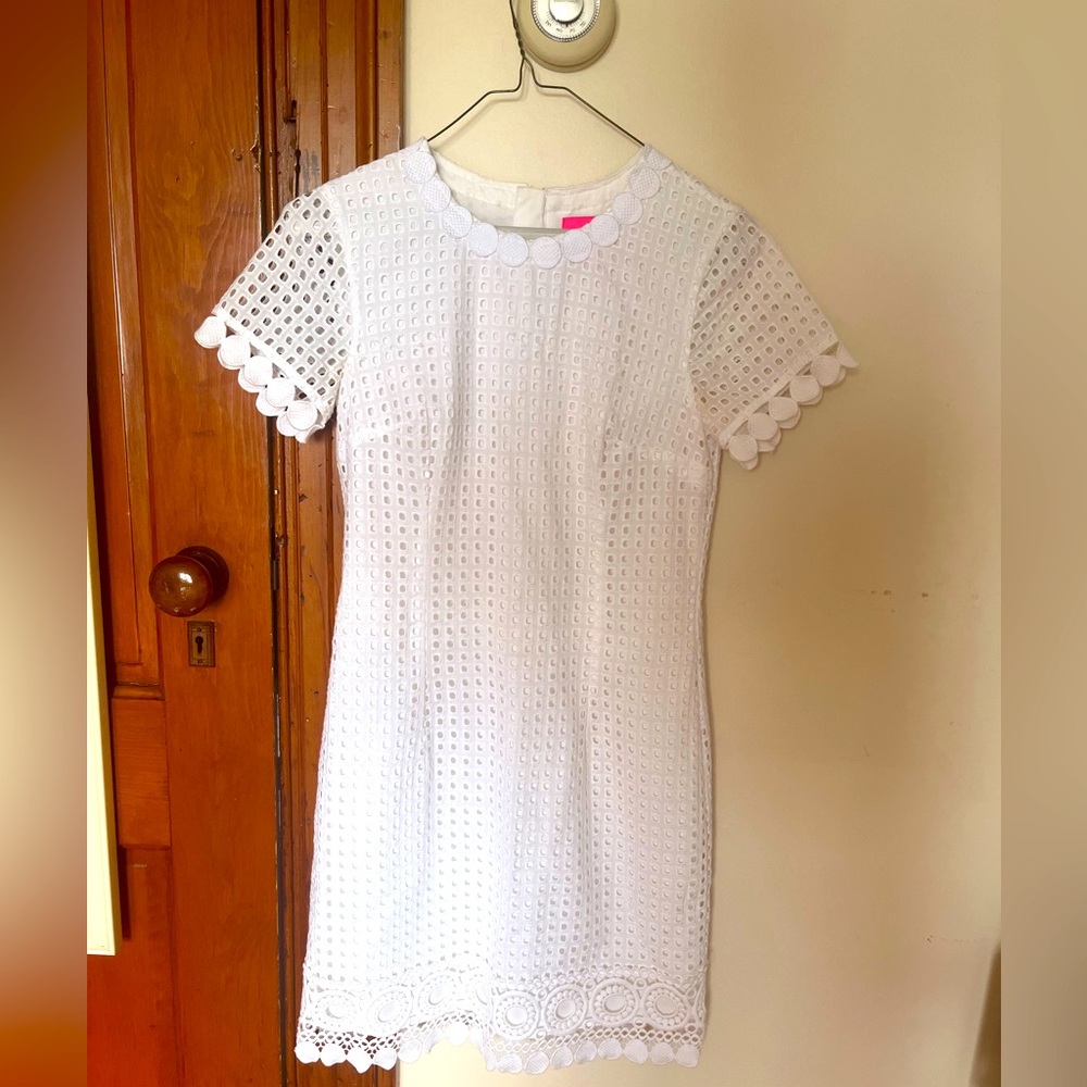 White lily Pulitzer dress!